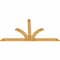 Ekena Millwork Richland Rough Sawn Timber Gable Bracket, Western Red Cedar, 108"W x 58"H x 2"D x 6"F, 13/12 Pitch GBW108X58X0206RIC00RWR - alternate 3